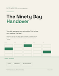The Ninety Day Handover — free five-page sample